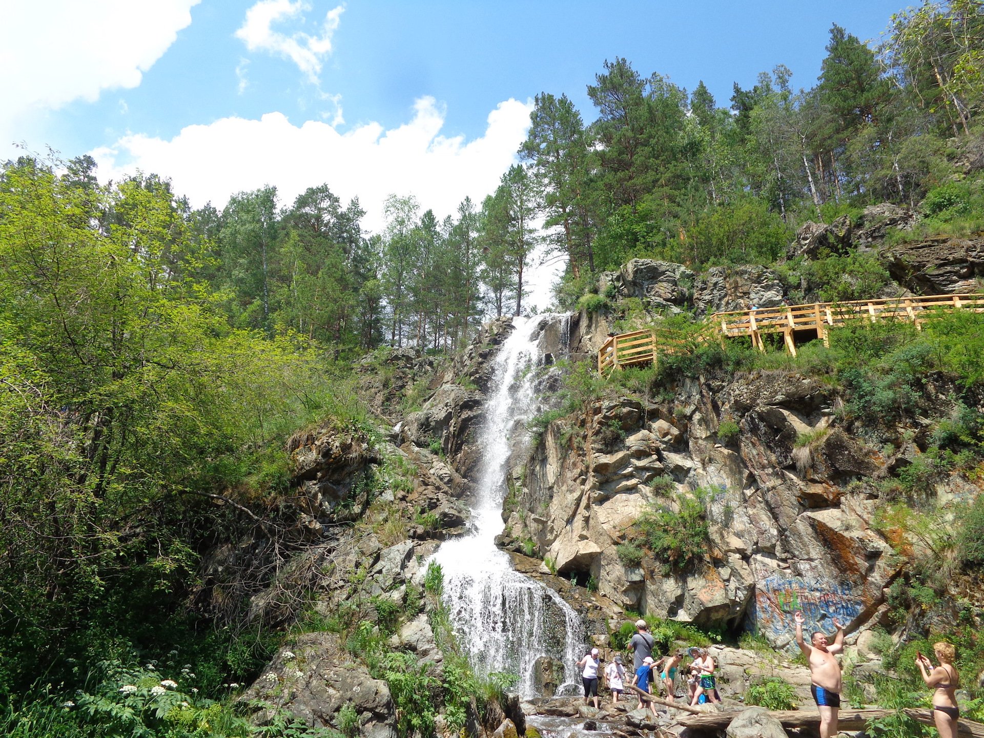 Камышлинский водопад