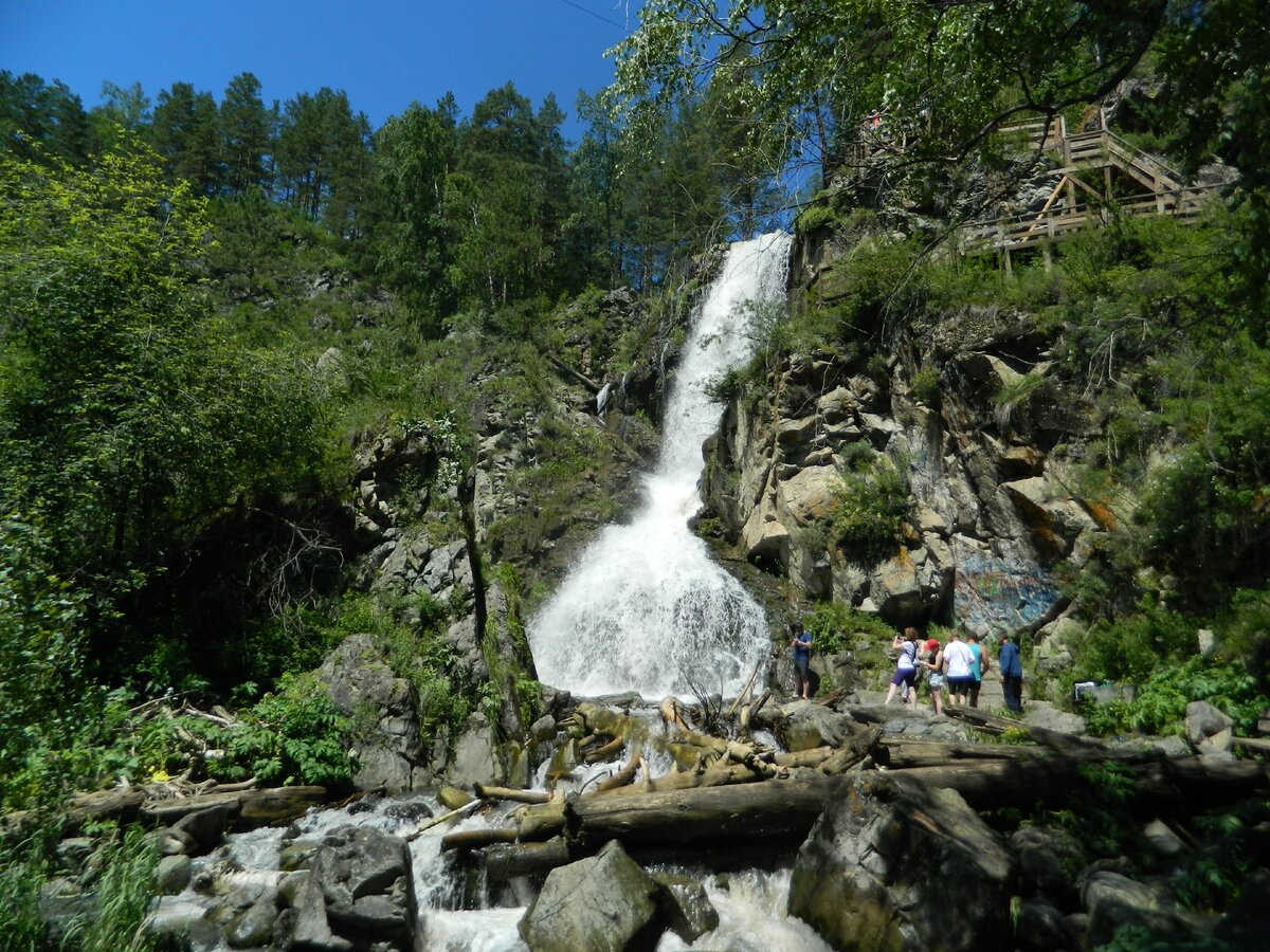 Камышлинский водопад